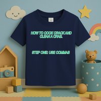 How To Cook Crack And Clean A Crab Use Commas Toddler T-Shirt