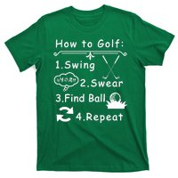 How To Golf Funny T-Shirt