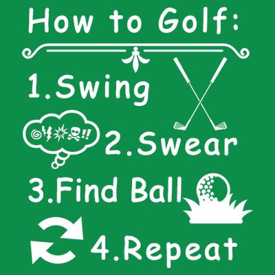 How To Golf Funny T-Shirt
