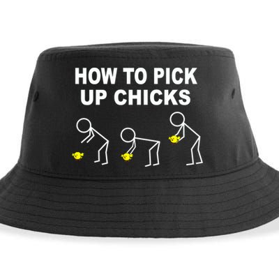 How To Pick Up Chicks Sustainable Bucket Hat