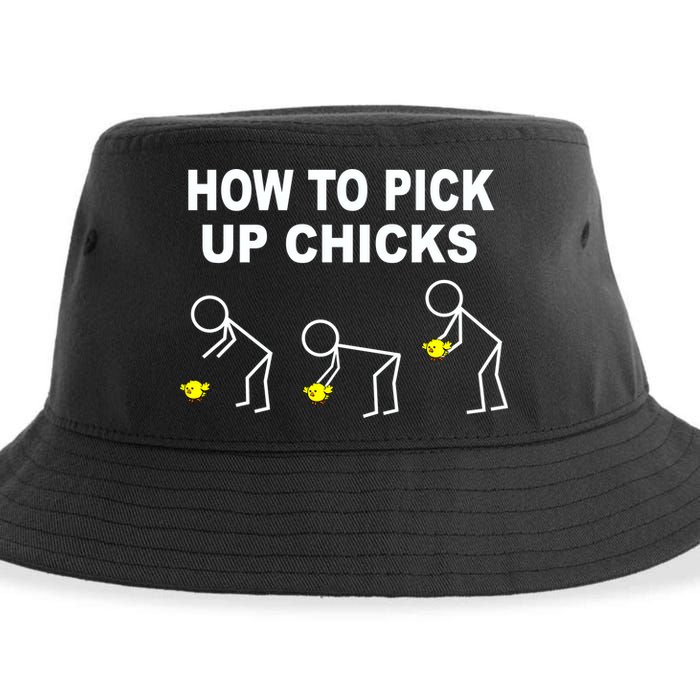 How To Pick Up Chicks Sustainable Bucket Hat