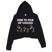 How To Pick Up Chicks Crop Fleece Hoodie
