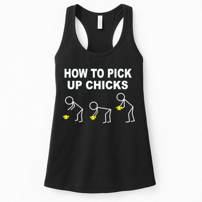 How To Pick Up Chicks Womens Tank Top
