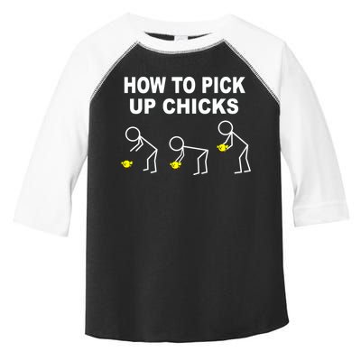 How To Pick Up Chicks Toddler Fine Jersey T-Shirt