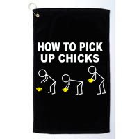How To Pick Up Chicks Golf Towel
