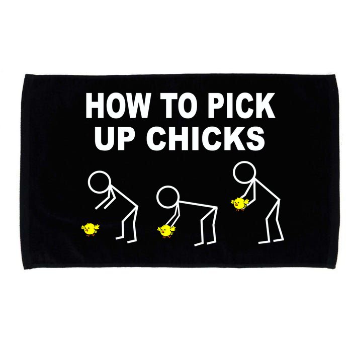 How To Pick Up Chicks Microfiber Hand Towel