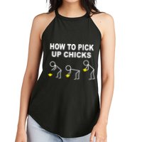 How To Pick Up Chicks Women's Perfect Tri Rocker Tank