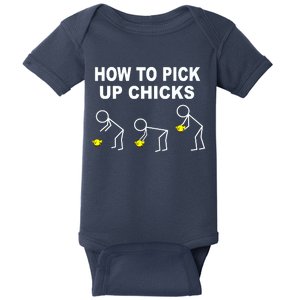 How To Pick Up Chicks Baby Bodysuit