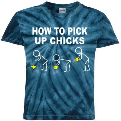 How To Pick Up Chicks Kids Tie-Dye T-Shirt