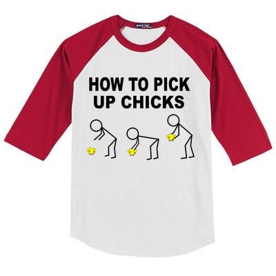 How To Pick Up Chicks Kids Colorblock Raglan Jersey