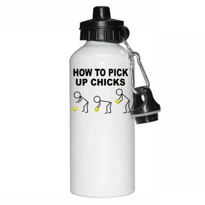 How To Pick Up Chicks Aluminum Water Bottle