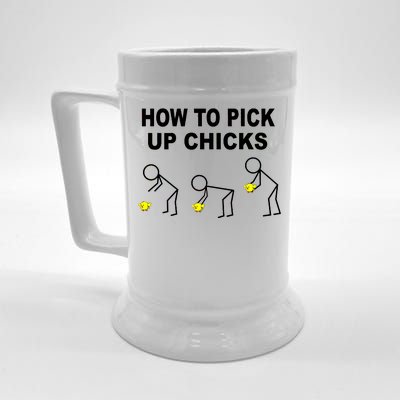 How To Pick Up Chicks Beer Stein