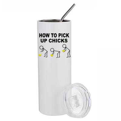 How To Pick Up Chicks Stainless Steel Tumbler