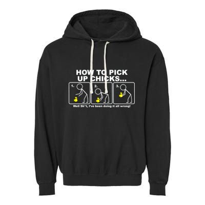 How To Pick Up Doing It Wrong Garment-Dyed Fleece Hoodie