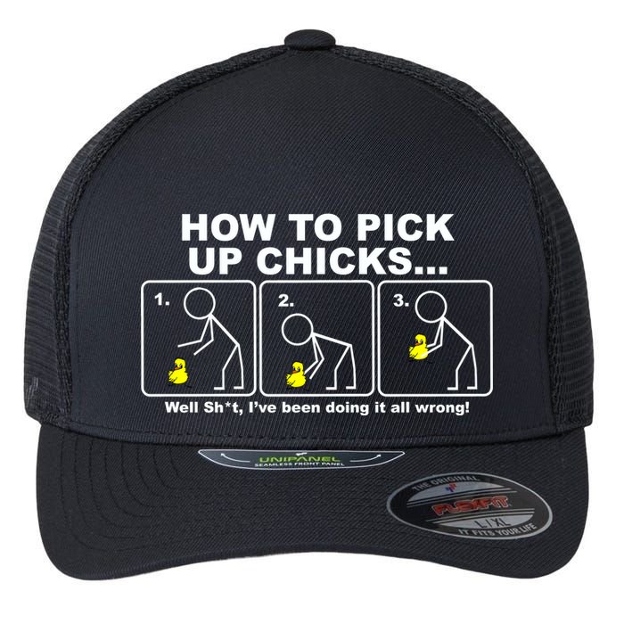 How To Pick Up Doing It Wrong Flexfit Unipanel Trucker Cap