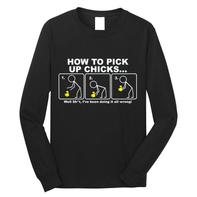 How To Pick Up Doing It Wrong Long Sleeve Shirt
