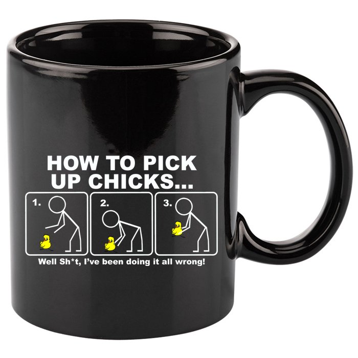 How To Pick Up Doing It Wrong 11oz C Handle Ceramic Mug