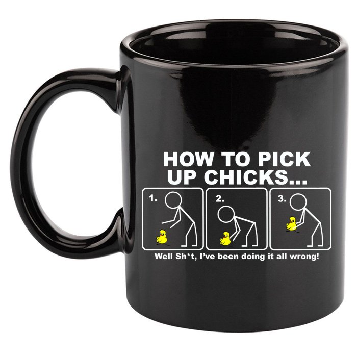 How To Pick Up Doing It Wrong 11oz C Handle Ceramic Mug