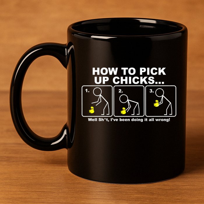 How To Pick Up Doing It Wrong 11oz C Handle Ceramic Mug
