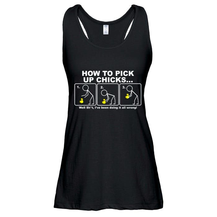 How To Pick Up Doing It Wrong Ladies Essential Flowy Tank