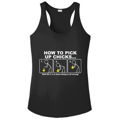 How To Pick Up Doing It Wrong Ladies PosiCharge Competitor Racerback Tank