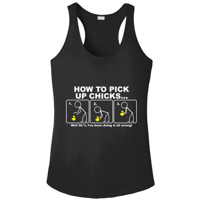 How To Pick Up Doing It Wrong Ladies PosiCharge Competitor Racerback Tank