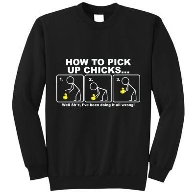 How To Pick Up Doing It Wrong Tall Sweatshirt