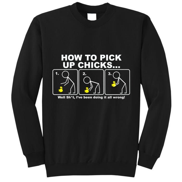 How To Pick Up Doing It Wrong Tall Sweatshirt