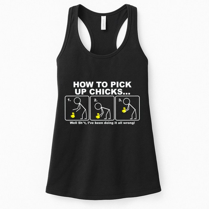 How To Pick Up Doing It Wrong Womens Tank Top