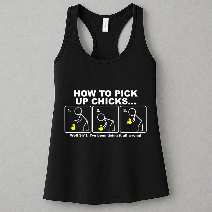 How To Pick Up Doing It Wrong Womens Tank Top