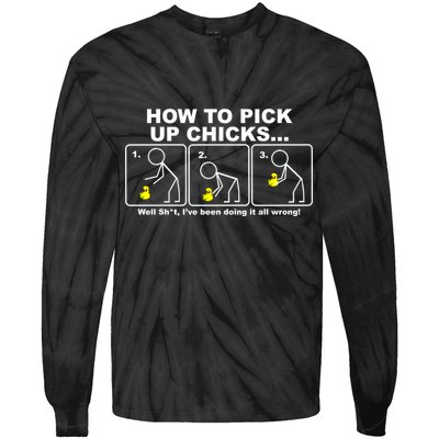 How To Pick Up Doing It Wrong Tie-Dye Long Sleeve Shirt