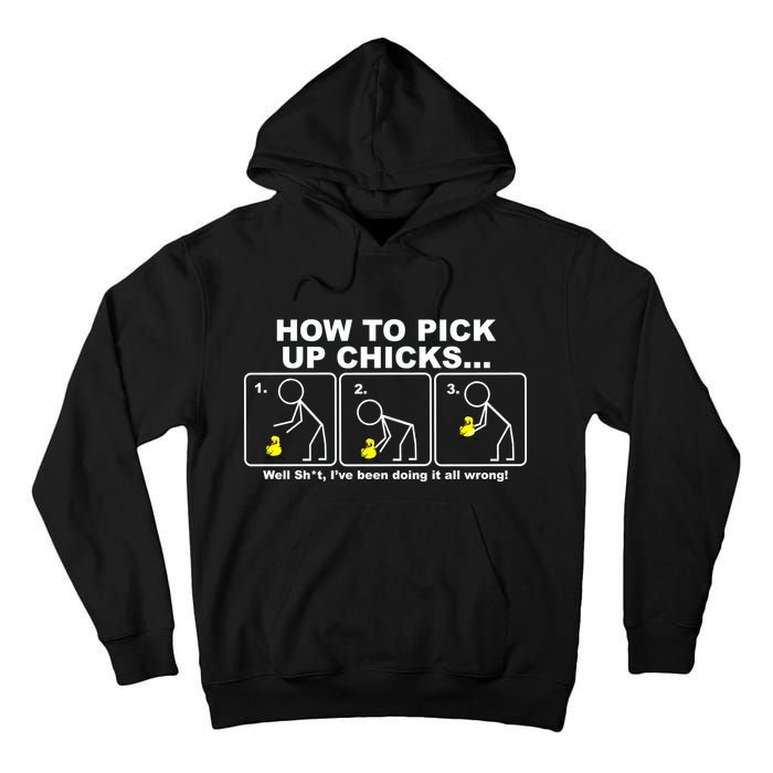How To Pick Up Doing It Wrong Tall Hoodie