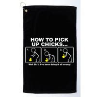 How To Pick Up Doing It Wrong Golf Towel
