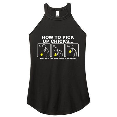 How To Pick Up Doing It Wrong Women's Perfect Tri Rocker Tank