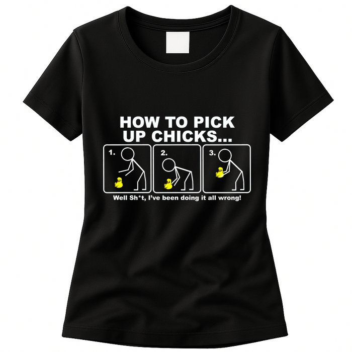 How To Pick Up Doing It Wrong Womens T-Shirt