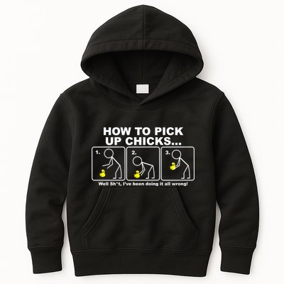How To Pick Up Doing It Wrong Kids Hoodie