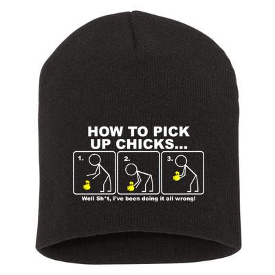 How To Pick Up Doing It Wrong Short Acrylic Beanie