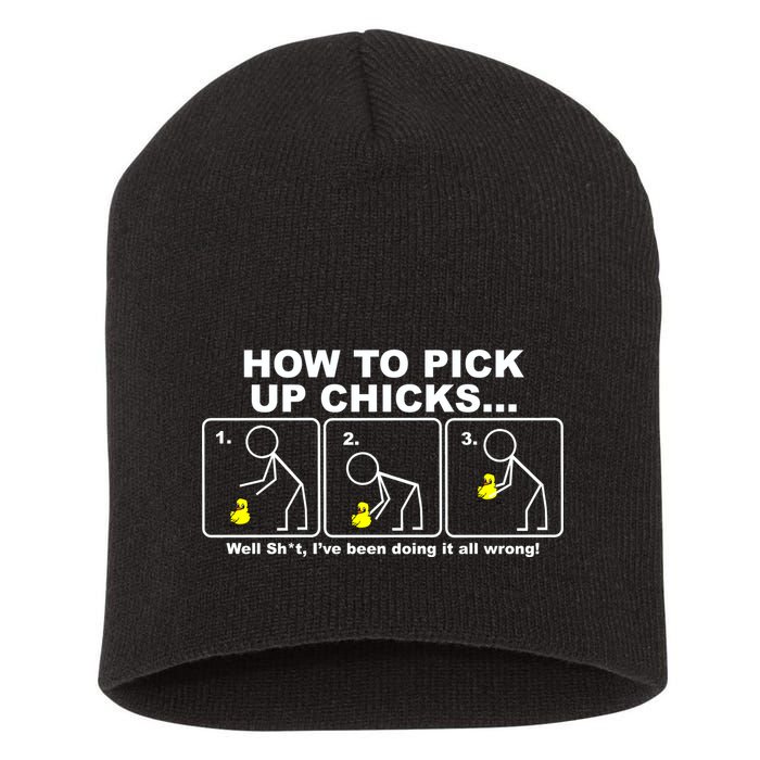 How To Pick Up Doing It Wrong Short Acrylic Beanie