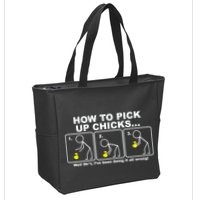 How To Pick Up Doing It Wrong Zip Tote Bag