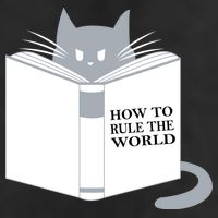 How To Rule The World Cat Garment-Dyed Fleece Hoodie