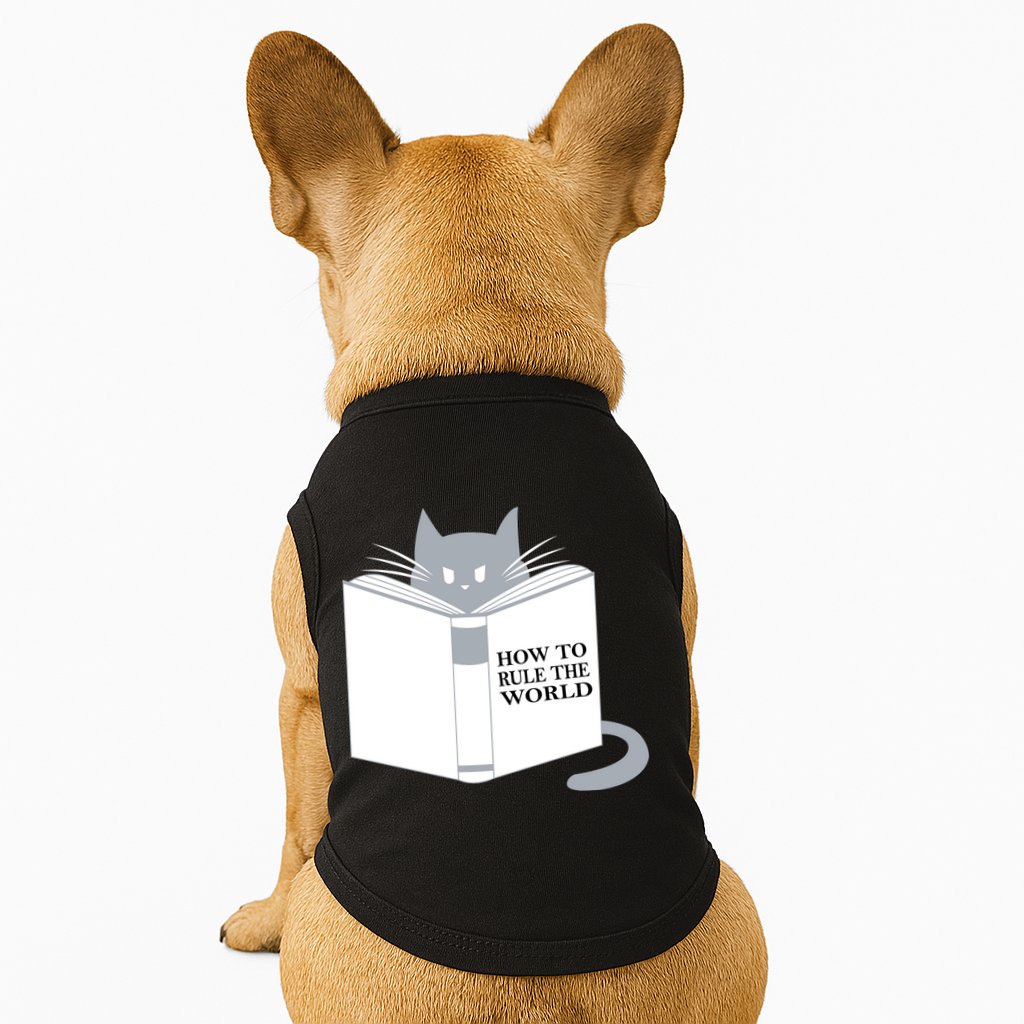How To Rule The World Cat Doggie Tank