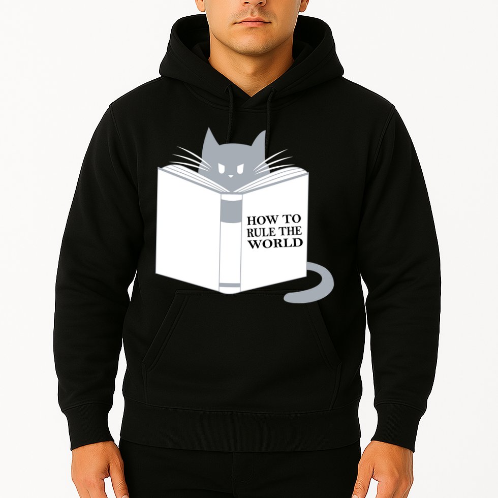How To Rule The World Cat Hoodie