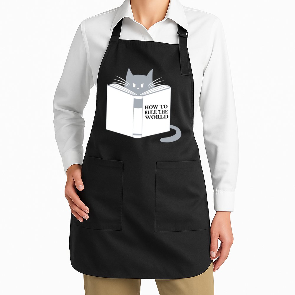 How To Rule The World Cat Apron