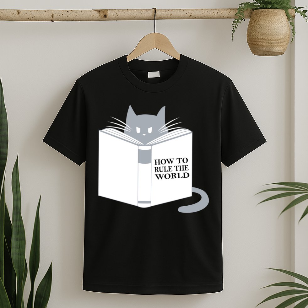 How To Rule The World Cat T-Shirt