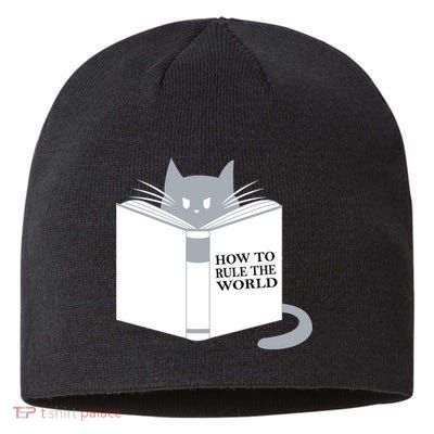 How To Rule The World Cat Sustainable Beanie