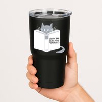 How To Rule The World Cat Tumbler