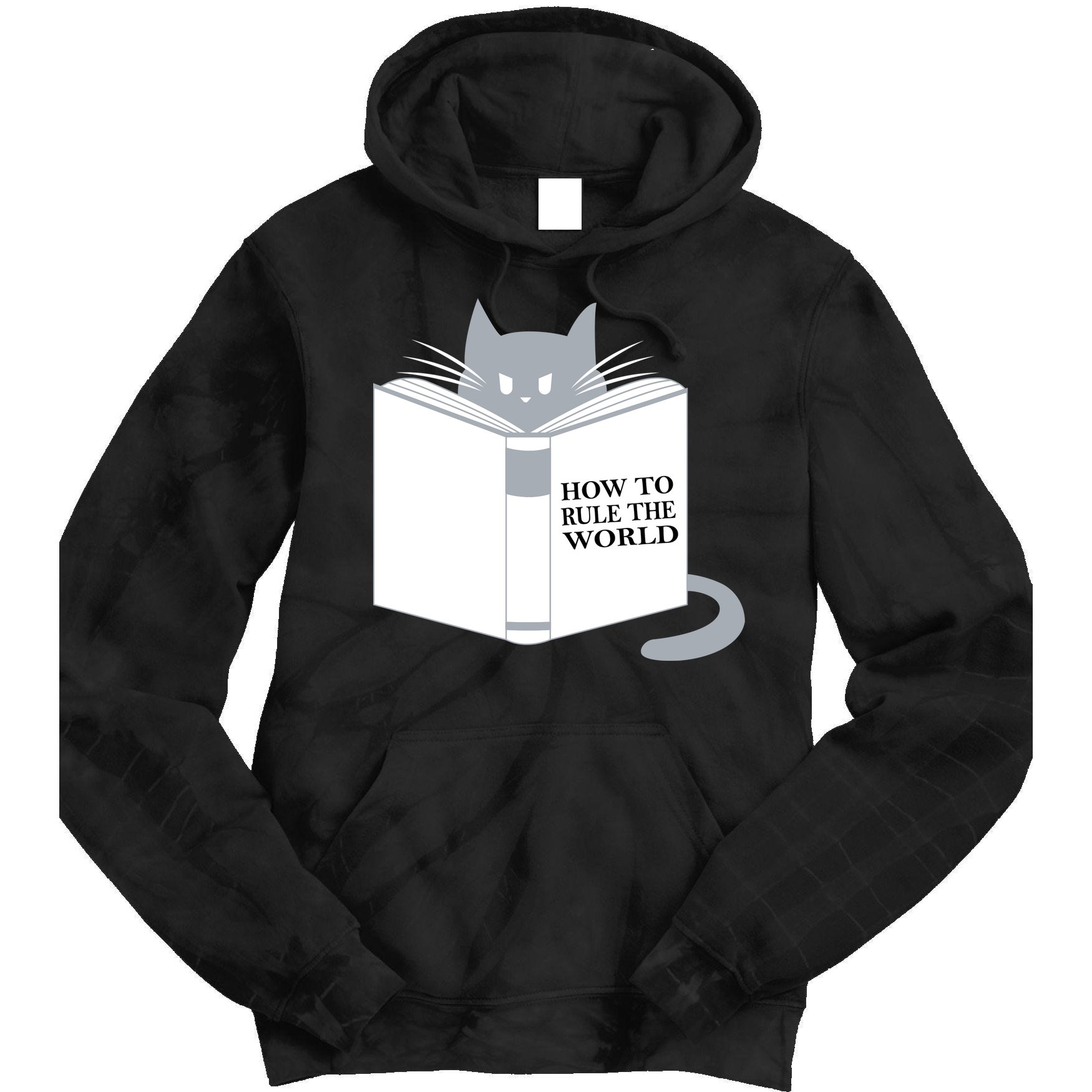 How To Rule The World Cat Tie Dye Hoodie