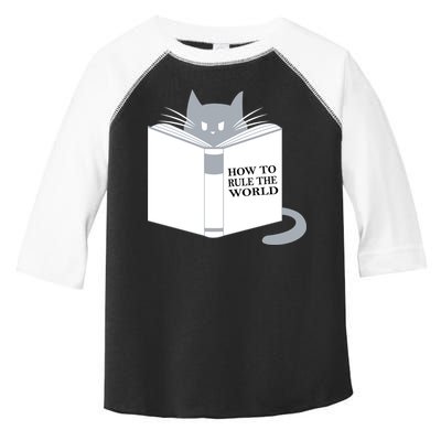 How To Rule The World Cat Toddler Fine Jersey T-Shirt