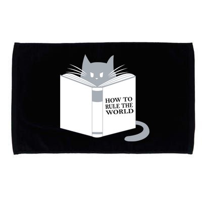 How To Rule The World Cat Microfiber Hand Towel