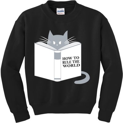 How To Rule The World Cat Kids Sweatshirt